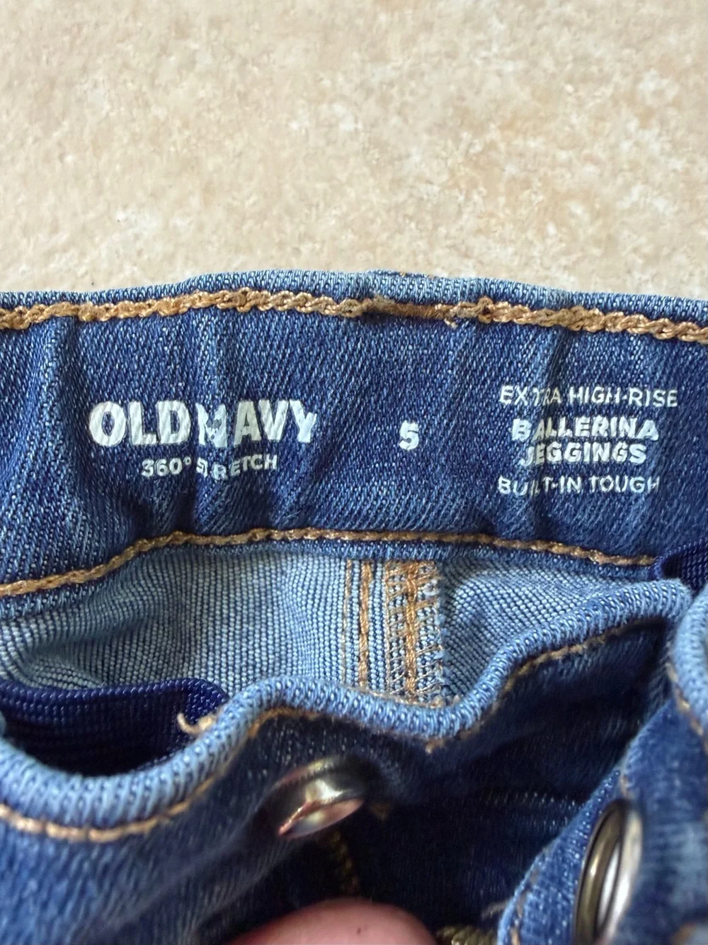 Old Navy Dark Blue Kids Skinny Jeans